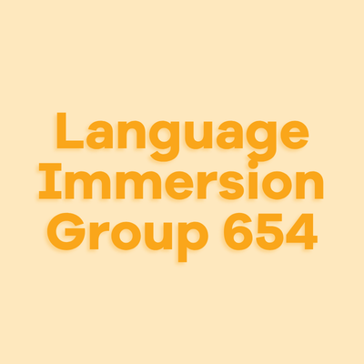 Image Language Immersion – Group 654